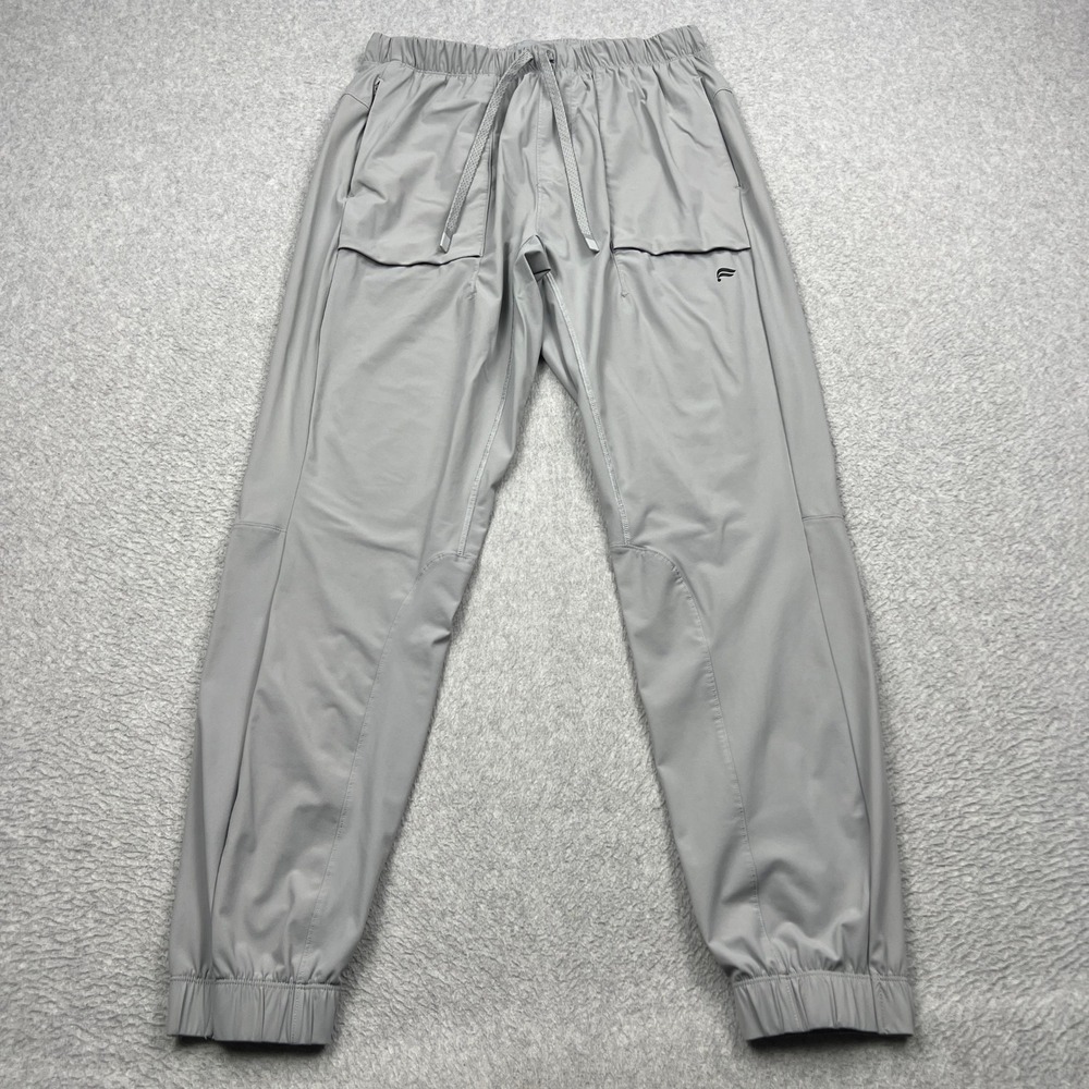 Fabletics The One Jogger Men's Medium Gray Tapered Stretch Athletic Performance